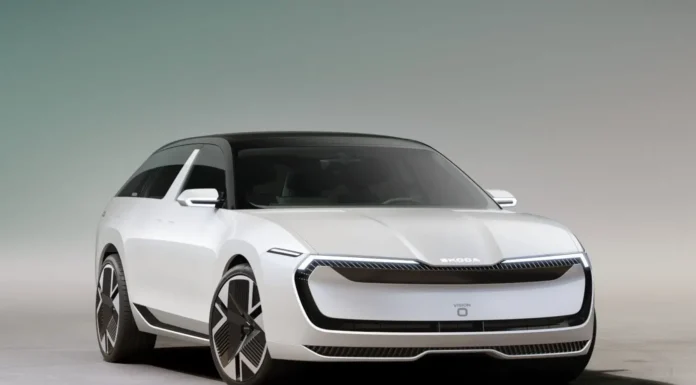 Íme az elektromos Octavia előfutára, a Škoda Vision O