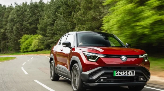 Olcsóbban adják, mint várták: itt a Suzuki e-Vitara brit ára