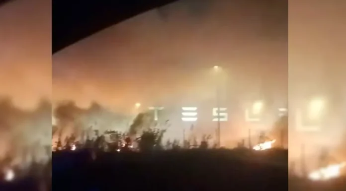 Egész Tesla-flotta égett porrá egy franciaországi Tesla-kereskedésnél