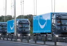 Az Amazon hatalmas elektromos flottát indít Nagy-Britanniában