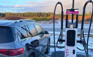 Megnyílt Európa egyik legerősebb villámtöltő állomása Norvégiában